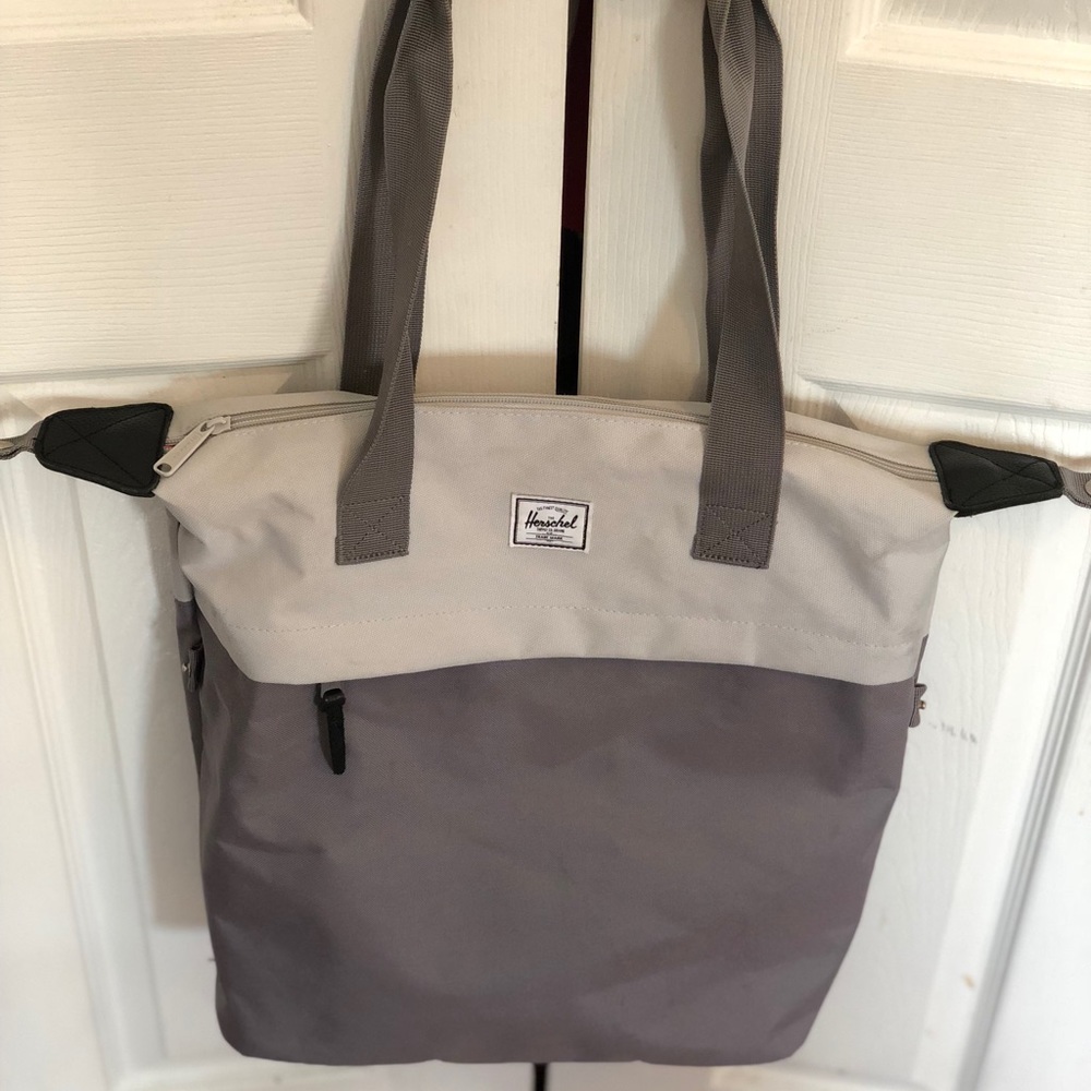 Herschel tote bag gray